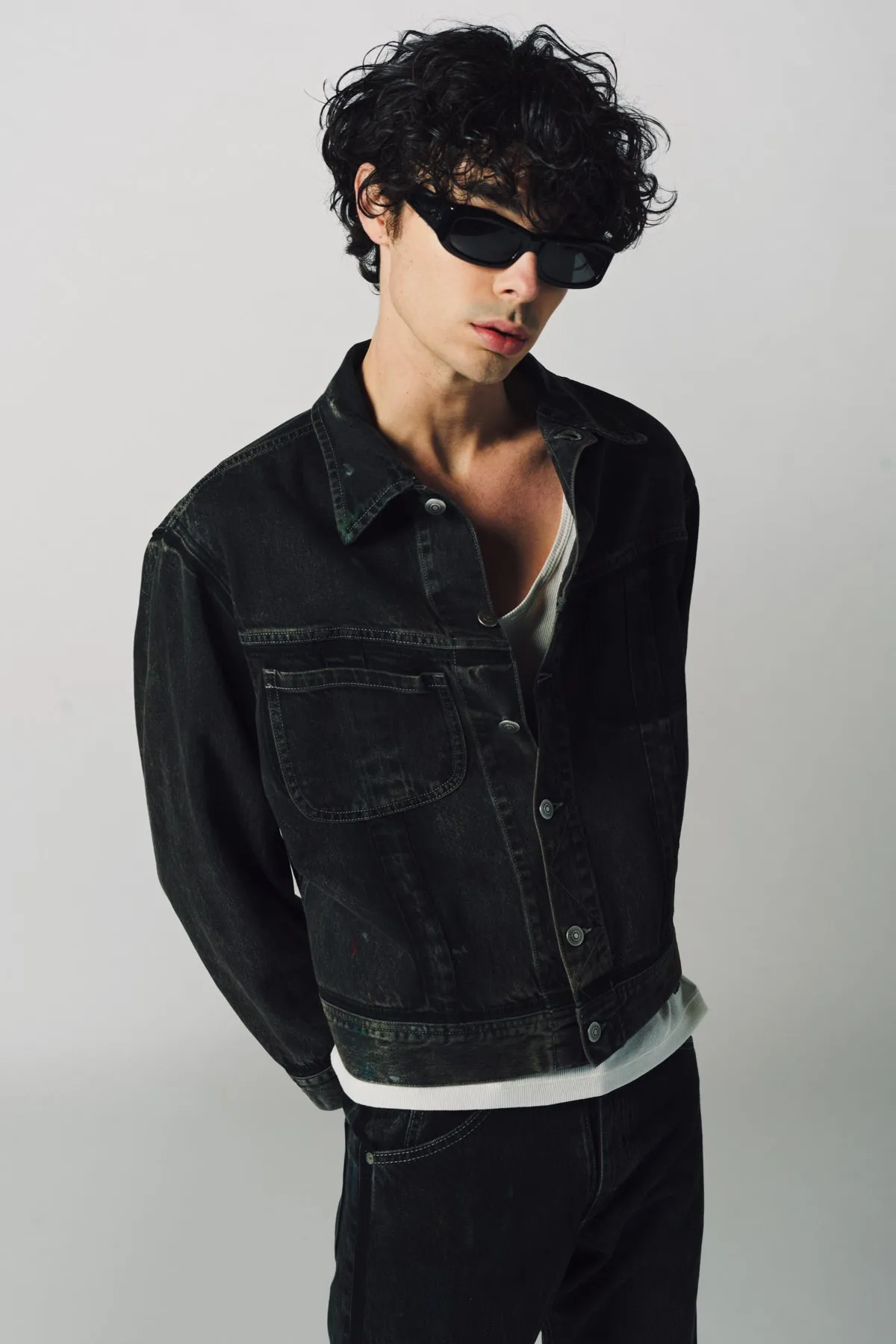 MAISON MARGIELA | PAINT DENIM JACKET