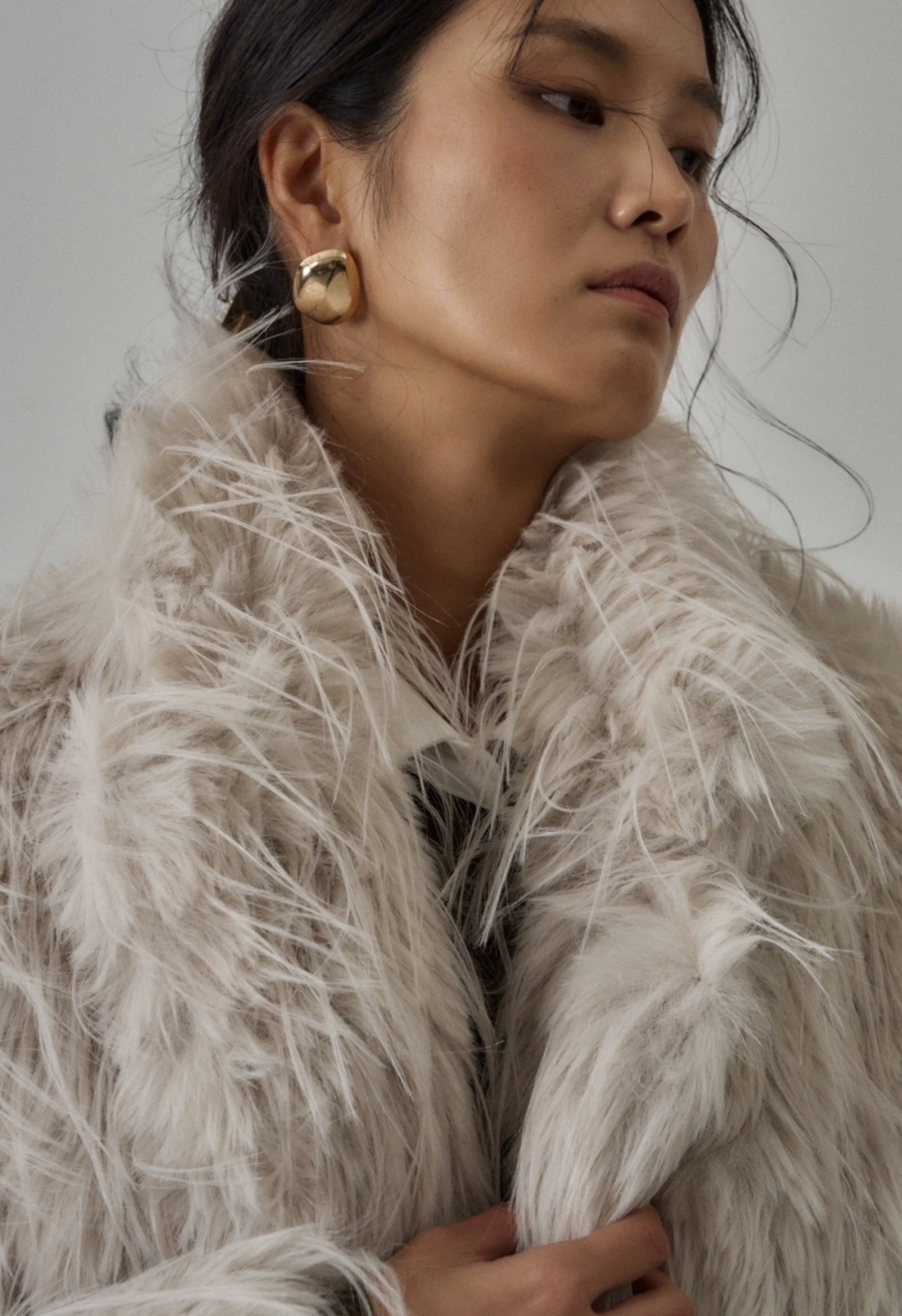 Sierra Faux Shearling Coat