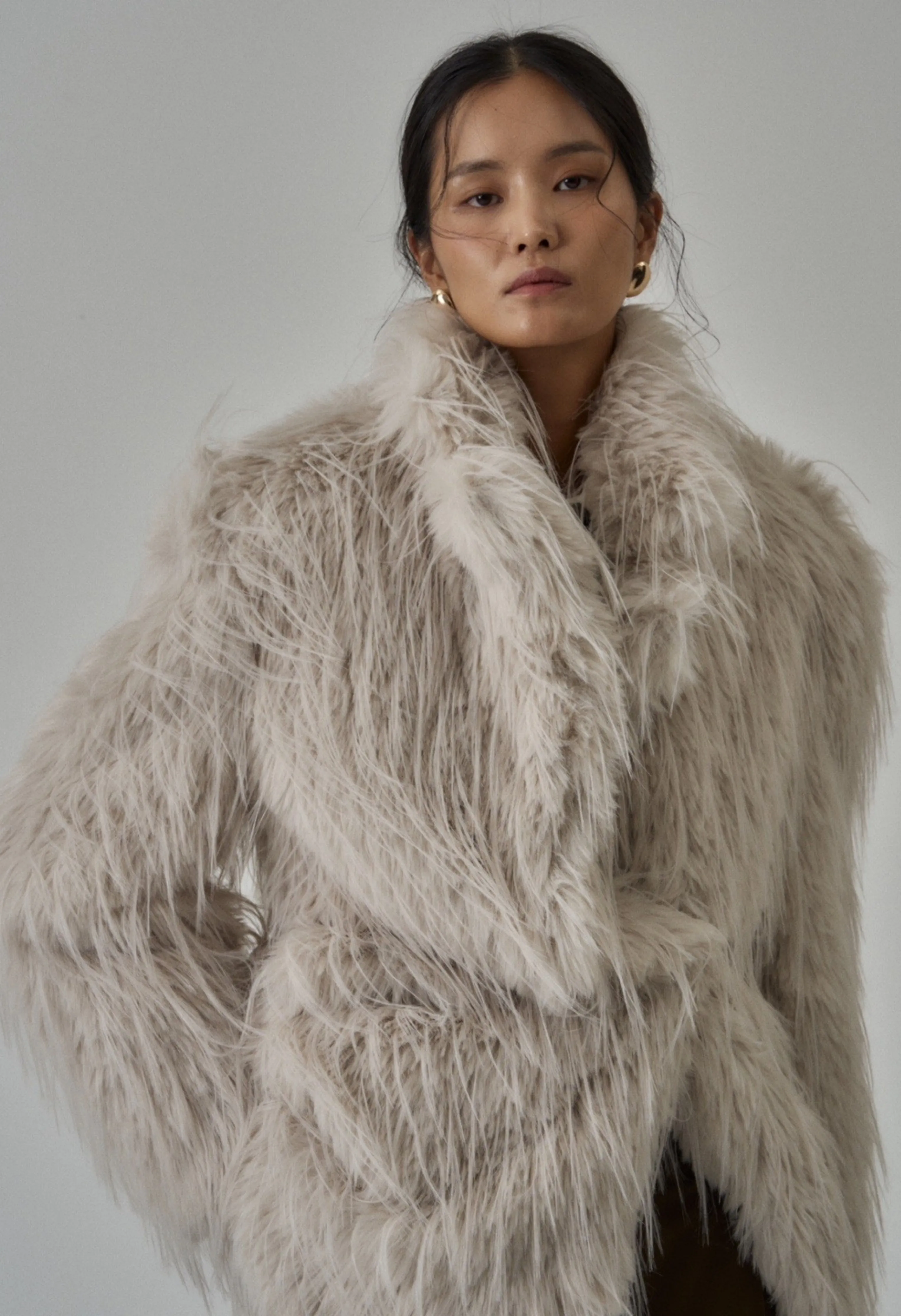Sierra Faux Shearling Coat